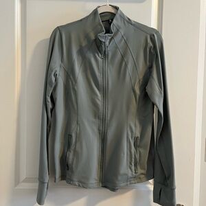 90 Degrees Sage Green Athletic Jacket